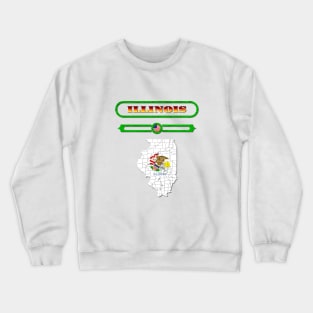 ILLINOIS STATE, UNITED STATES, USA. SAMER BRASIL Crewneck Sweatshirt